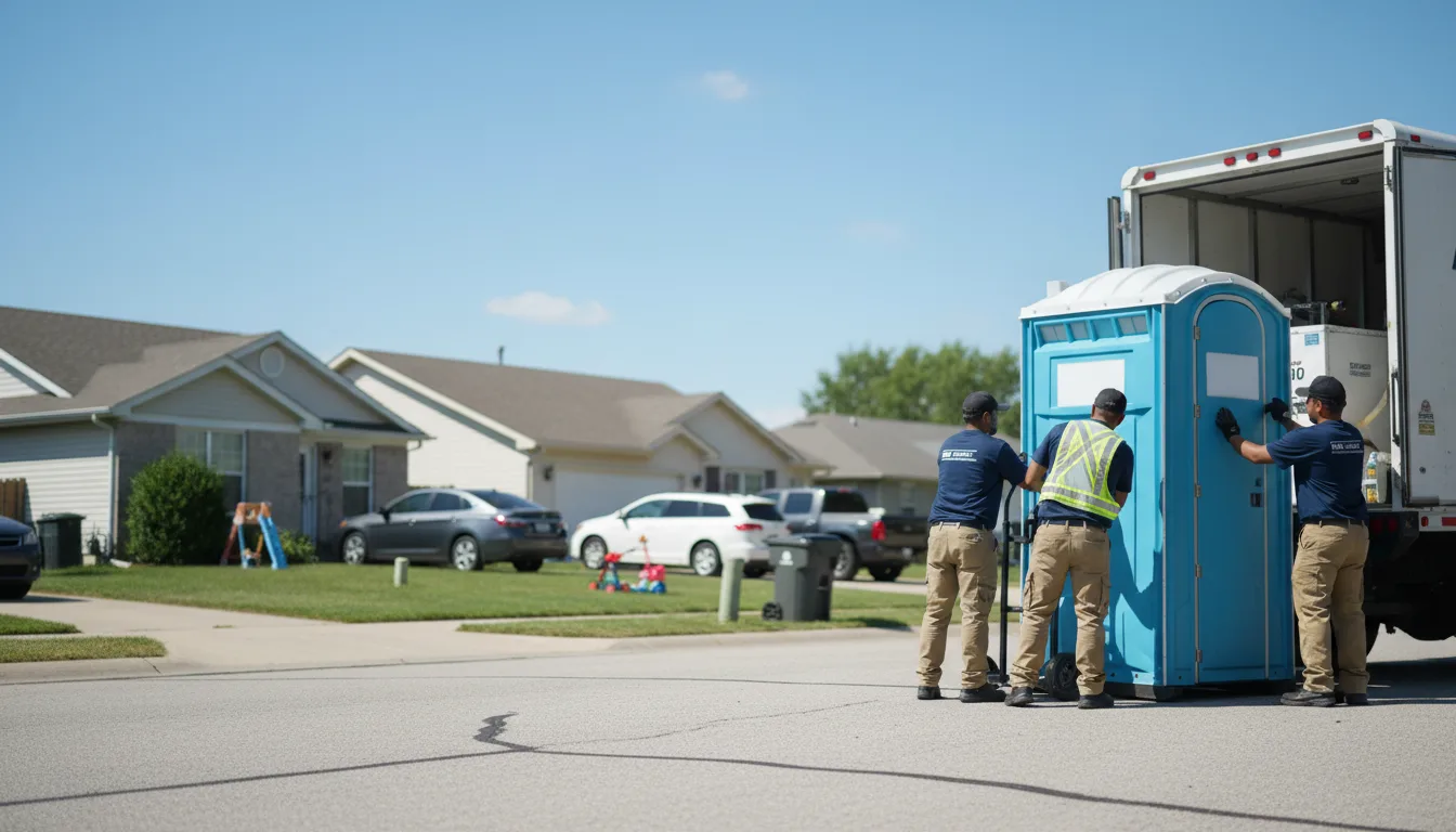 Standard Porta Potty Rentals in Benton Ridge, OH near me